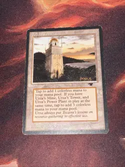 Urza’s Tower X1 Mtg Antiquities Shore Sunset Mp - Image 1