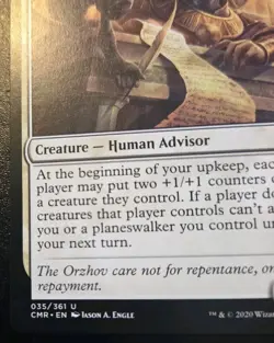 Orzhov Advokist 035/361 Uncommon Commander Legends Magic: The Gathering - Image 4