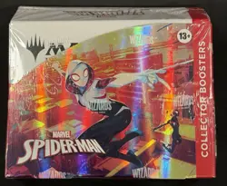 Sealed Magic the Gathering Spider-Man English Collector Booster Box Fast Ship - Image 1