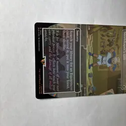 MTG Magic The Gathering SLD Secret Lair Borderless Foil #1632 Steelshaper's Gift - Image 3