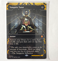 Wizards of the Coast MTG Vampiric Tutor Mystical Archive Mythic EA EN 0035 - Image 1