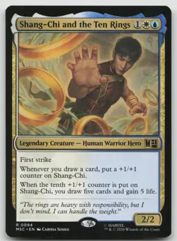 Shang-Chi and the Ten Rings 94 Commander: Marvel Super Heroes Magic: NM - Image 1