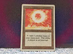 MTG Magic the Gathering Sol Ring (274/306) Revised Edition HP - Image 1