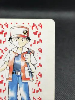 Red POKEMON Red Trump Card TCG 1996 Nintendo Made in Japan Rare Spade J - Image 5