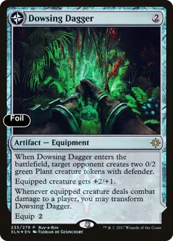 Dowsing Dagger [Buy-A-Box Promos] LP Foil - Magic - Image 1