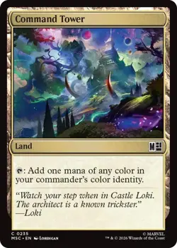 NM Command Tower, MTG, Heroes Commander, Magic the Gathering, 235 - Image 1