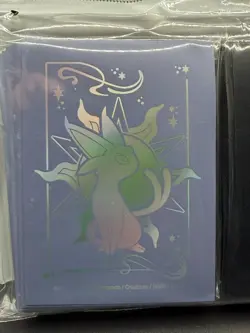 Pokemon Center: Celestial Espeon & Umbreon Card Sleeves (130 Sleeves) NEW - Image 2