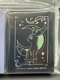Pokemon Center: Celestial Espeon & Umbreon Card Sleeves (130 Sleeves) NEW - Image 3