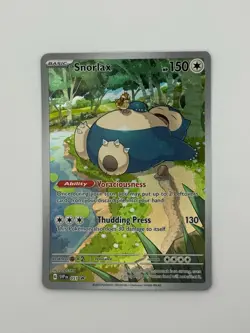 Snorlax 051 Holo Promo Scarlet & Violet Promo Pokemon Near Mint - Image 1
