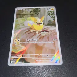 Pokemon TCG Yamper 099/094 Phantasmal Flames Illustration Rare English - Image 2