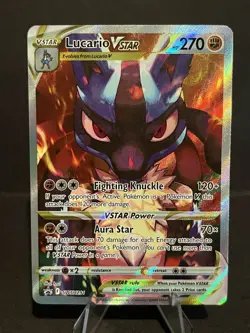 Pokemon Lucario VSTAR SWSH291 SWSH: Sword & Shield Promo Cards Holo - Image 4