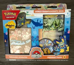 Pokemon TCG World Championships 2024 Crushing Thorn Fernando Cifuentes Deck NIB - Image 1