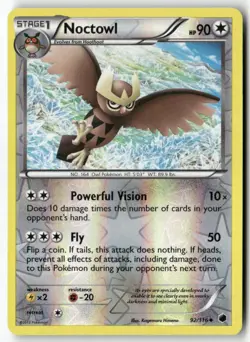 Noctowl [PLF - 92/116] Uncommon Plasma Freeze EN NM - Image 1
