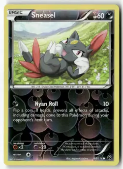 Sneasel [STS - 60/114] Common XY - Steam Siege EN NM - Image 1