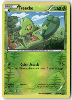 Treecko [PRC - 6/160] Common XY - Primal Clash EN NM - Image 1