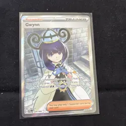 Gwynn Pokemon Pitch Black Full Art Trainer Card 109/084 - NM | Pokemon TCG - Image 1