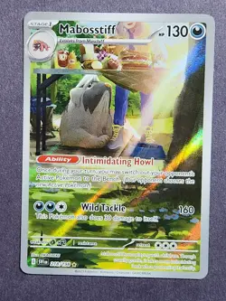 Pokemon TCG - Scarlet & Violet Base - Mabosstiff IR 218/198 - Image 1