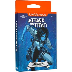 Universus Attack On Titan Battle For Humanity CCG Clash Deck - MIKASA [61-Cards] - Image 1