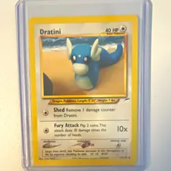 POKEMON TCG NEO DESTINY #63/105 DRATINI REGULAR COMMON UNL ENG 40 HP - Image 1