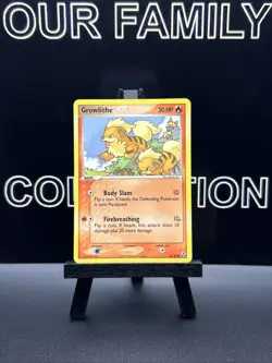 2006 Pokemon EX Legend Maker Growlithe #55/92 Regular MP - Image 1