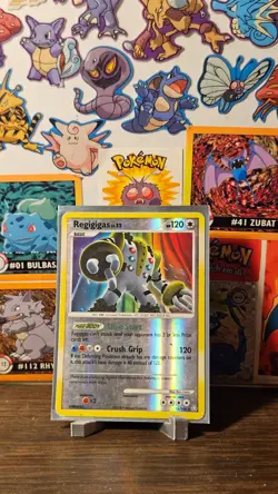 Pokemon TCG Regigigas 15/146 Legends Awakened Reverse Holofoil - Heavily Played - Image 1