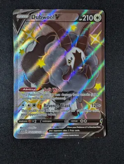 Pokemon TCG Dubwool V SV120/122 Shining Fates Shiny Vault Holo NM - Image 1