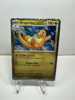 Dragonite - New 2025 McDonalds Happy Meal Pokemon Dragon Discovery Card 012/015 - Image 1