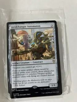 Stridehangar Automaton - MTG - Commander: Aetherdrift - Excellent NM - Image 1