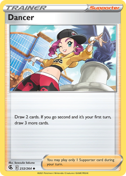 Dancer 232/264 Uncommon Fusion Strike Pokemon NM - Image 1