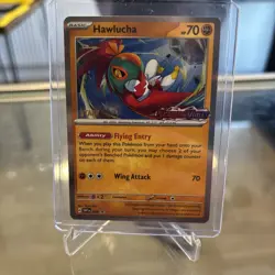 Pokemon - Hawlucha SVP007 Staff Pre-release Promo - Scarlet & Violet - Image 1