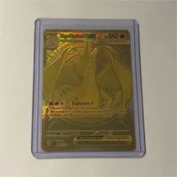 Mega Charizard Y EX 294/217 Secret Rare Full Art Holo Pokemon TCG English - Image 2