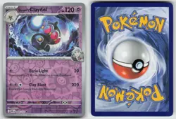 Steven's Claydol 084/182 Uncommon Destined Rivals Pokemon Reverse Holo NM - Image 3