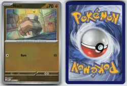 Nacli 082/132 Common Mega Evolution Pokemon Reverse Holo NM - Image 3