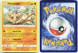 Hitmontop 113/214 Uncommon Lost Thunder Pokemon LP - Image 3