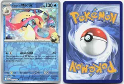 Cynthia's Milotic 053/182 Uncommon Destined Rivals Pokemon Reverse Holo NM - Image 3