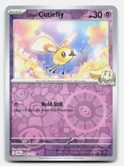 Lillie's Cutiefly 066/159 Common Journey Together Pokemon Reverse Holo NM - Image 1