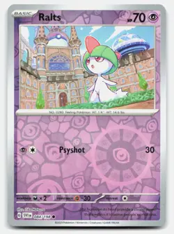 Ralts 084/198 Common Scarlet & Violet Pokemon Reverse Holo NM - Image 1