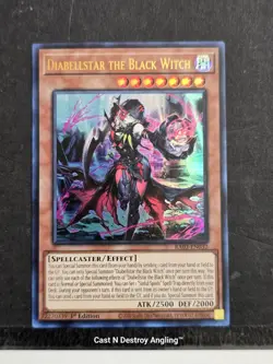 Diabellstar the Black Witch (UR) RA03-EN032 Quarter Century Bonanza 1st Edition - Image 2