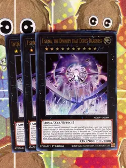 Yugioh Tistina, The Divinity That Defies Darkness AGOV-EN089 Playset - Image 1