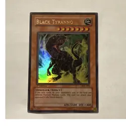 Konami Black Tyranno IOC-075 Invasion of Chaos 1st Ed Ultra Rare Foil EN ATK/DEF - Image 1