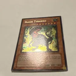 Konami Black Tyranno IOC-075 Invasion of Chaos 1st Ed Ultra Rare Foil EN ATK/DEF - Image 2
