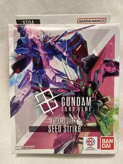 Gundam Card Game Starter Deck ST04 Seed Strike English New Factory Sealed - Image 1