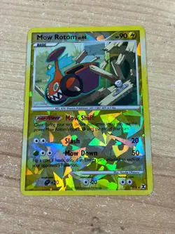 Pokemon Card - Mow Rotom LV. 46 - RT4 - 2009 - HP!! - Image 1