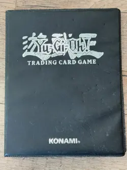 Original 1996 Konami Yu-Gi-Oh! 4 Pocket Card Binder Album 56 Card Capacity 14 Pg - Image 2