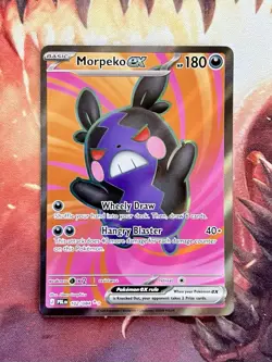 Pokemon Morpeko Ex Full Art Ultra Rare 102/084 Pitch Black Card NM 🔥 - Image 1