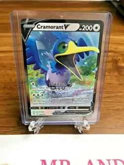 Cramorant V 054/072 - Shining Fates - Ultra Rare Holo Pokemon Card Near Mint - Image 2