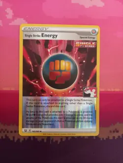 Pokemon Card Single Strike Energy Battle Styles Prize Pack Reverse 141/163 NM - Image 1