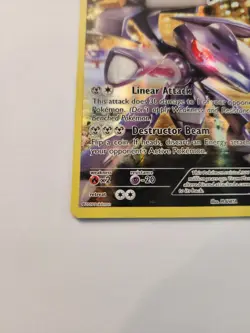 Pokemon Genesect TCG Full Art Holo Black Star Promo Card XY119 - NM - Image 2