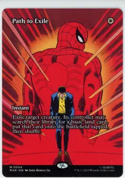Magic the Gathering Marvels Spider-Man Path to Exile MAR 0004 Reg Borderless - Image 1