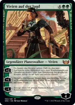 Magic the Gathering Planeswalker Vivien auf der Jagd 162 mythic deutsch - Image 1